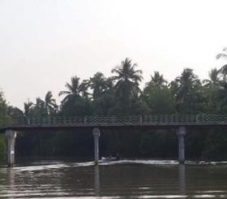 Thayet Town, Koepin - Mya Khe Taung Entrance Lane, Kaway Crossing Bridge